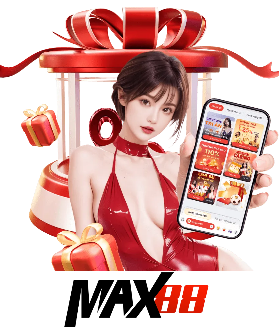 Giao diện dịch vụ di động MAX88 trên màn hình lớn